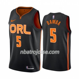 Män Orlando Magic Tröja Mohamed Bamba 5 2019-20 Nike City Edition Swingman